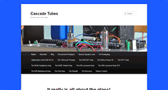 Desktop Screenshot of cascadetubes.com